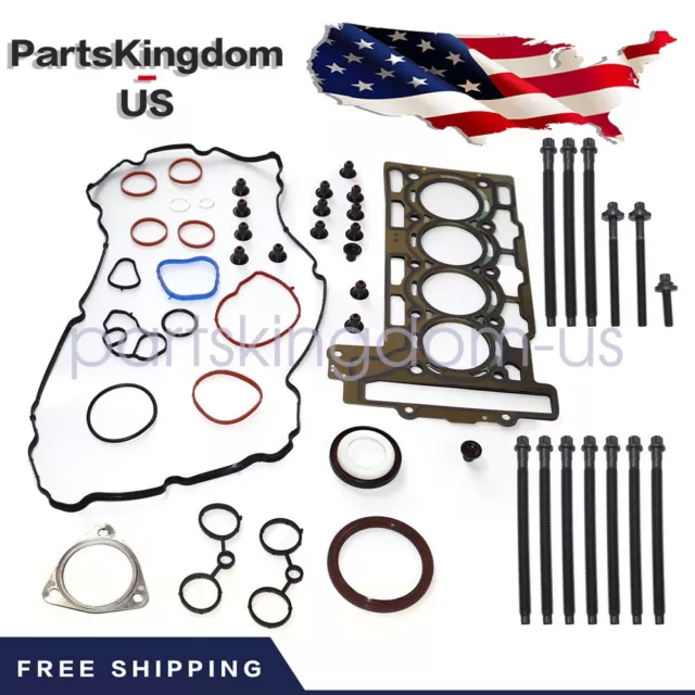 Fits Mini Cooper R56 1.6L Engine Head Gasket 1.20mm Thick Bolts Set 2007-2012