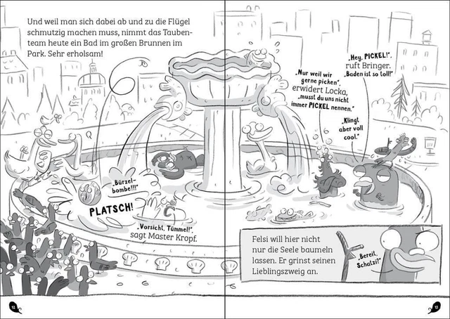 Knallharte Tauben haben den Schnabel voll (Band 4) | Andrew McDonald | Buch 3