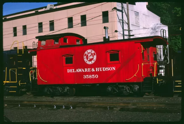 Original Rail Slide - DH Delaware & Hudson 35850 Jim Thorpe PA 5-19-1990
