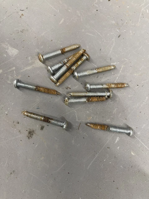 1968 1969 1970 Chevelle Camaro Nova Interior Arm Rest Screws GTO OEM Impala 442