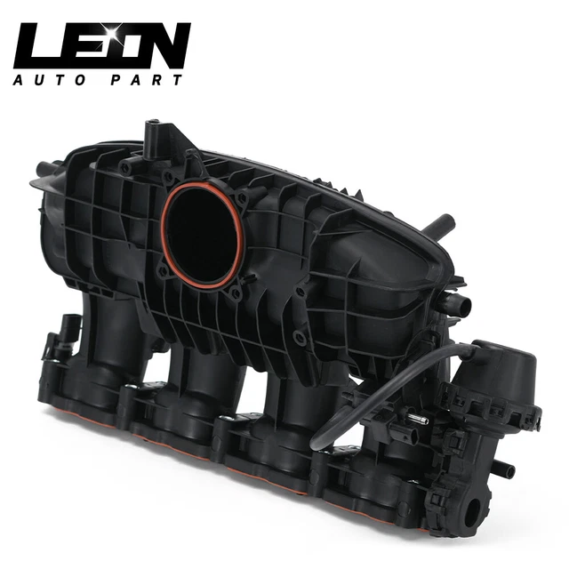 INTAKE MANIFOLD + Solenoid Valve W/Sensor For VW Jetta Tiguan Passat