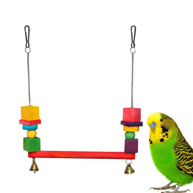 1pc Papagei Spielzeug Vogel Schaukel Stehen Schaukel Stehen Papageien Spielzeug