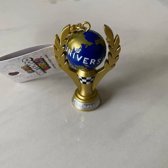 USJ SUPER NINTENDO World Mario Kart Trophy Keychain - Japan Park