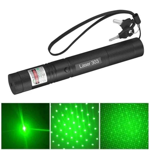 Puntatore Laser Verde Professionale 303 Uso Astronomico Alta Qualità Torcia 2023 2