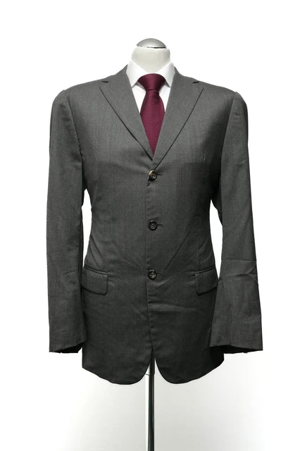 Schwarzes 3 Knopf Dinner Sakko Einreihig Formell Smoking Blazer