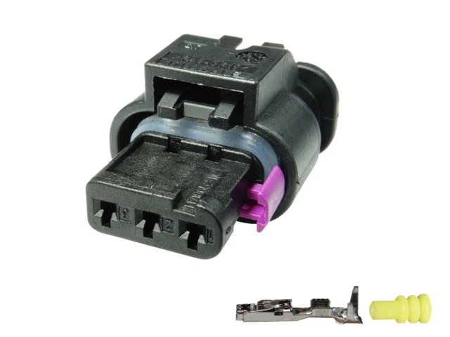 AUDI VW SKODA VAG 3pin way connector plug 4H0973703 4H0 973 703 EUR 3 ...