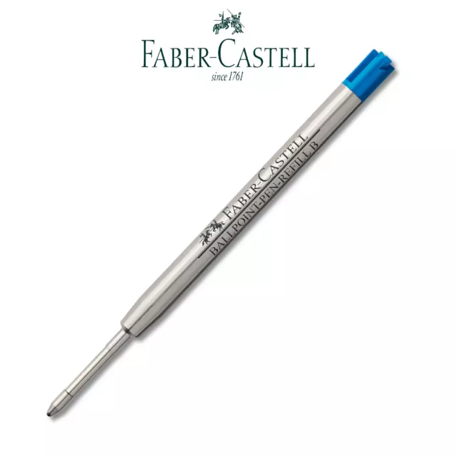 Faber-Castell Recarga Grande Bolígrafo Mine A Azul