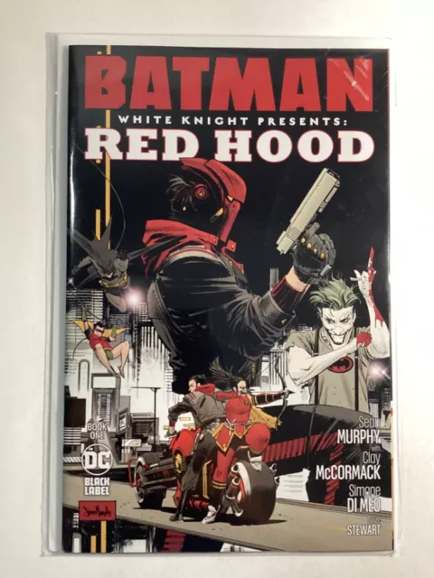 BATMAN WHITE KNIGHT PRESENTS RED HOOD 2022 #1A VF/NM 9.0🥇1st Full App ROBIN🥇