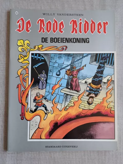 De rode ridder 128 De boeienkoning grijze reeks  1989