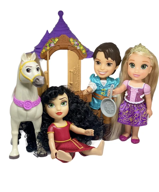 DISNEY PRINCESS RAPUNZEL Petite Deluxe Gift Set [2022] Flynn and ...