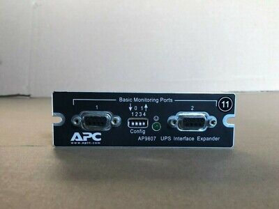 APC APC AP9607 2-PORT Interface Série Extension Carte Fente 