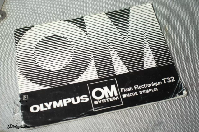 Olympus T32 Flash Mode D'emploi Notice Manual Fr