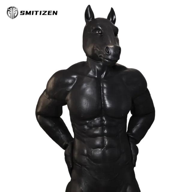 SMITIZEN Silicone Upgraded Muscle body Suit Dog Mask muscle pant