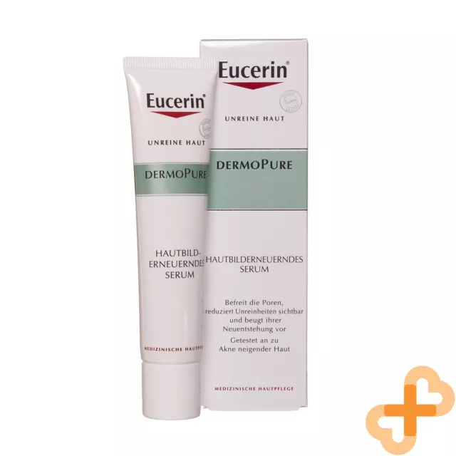 Eucerin Dermopure Taches Enlève Pores Acné Peau Grasse Renouvellement Serum 40ml