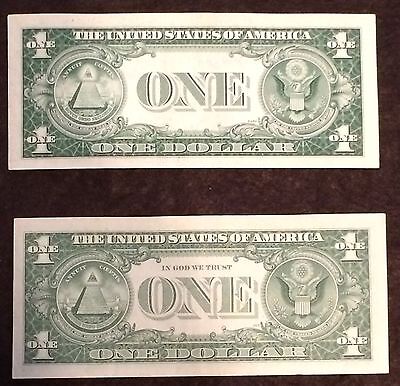 1935 AND 1957 (2 NOTE LOT) Silver Certificate AU+ CU condition NICE! FREE P/H 2