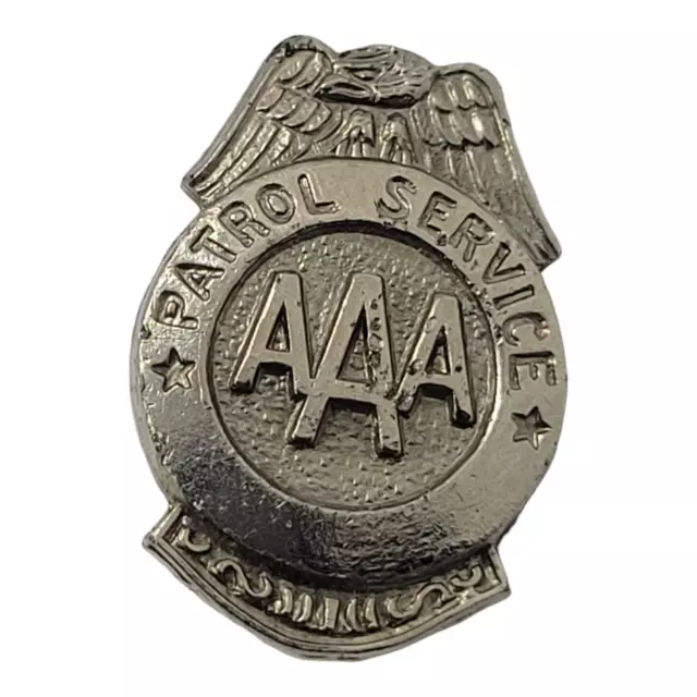 AAA Patrol Service Award Pin Badge School Safety Crossing Guard Vintage