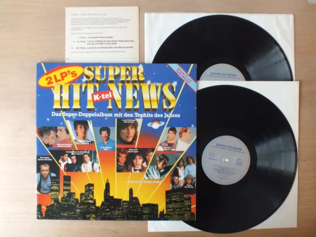 Various - Super Hit News   2LPs  1983/84   gat  Vinyl  vg+