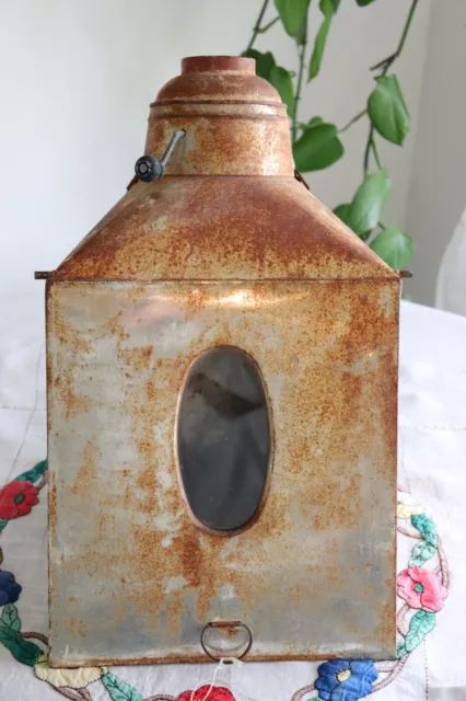 Antique Hoosier-Style Flour Cabinet Window Bin with Sifter - Large Size