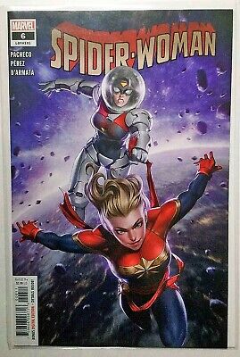 SPIDER-WOMAN #6 (LGY#101 Jan 2021) YOON Captain Marvel Variant Cover (NM+)