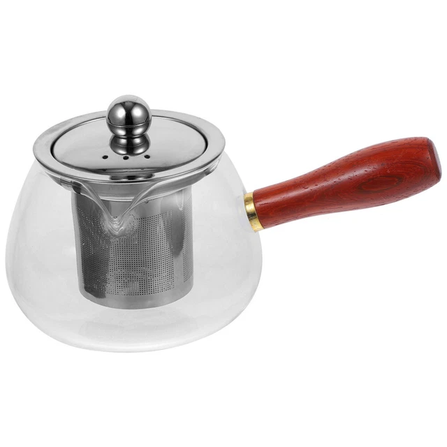 Tetera de vidrio con infusor teteras clásicas -Cocina -tetera florecer suelta