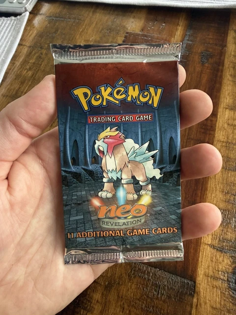 POKEMON NEO REVELATION Unlimited Booster Pack Entei Art - New Factory  Sealed $649.00 - PicClick