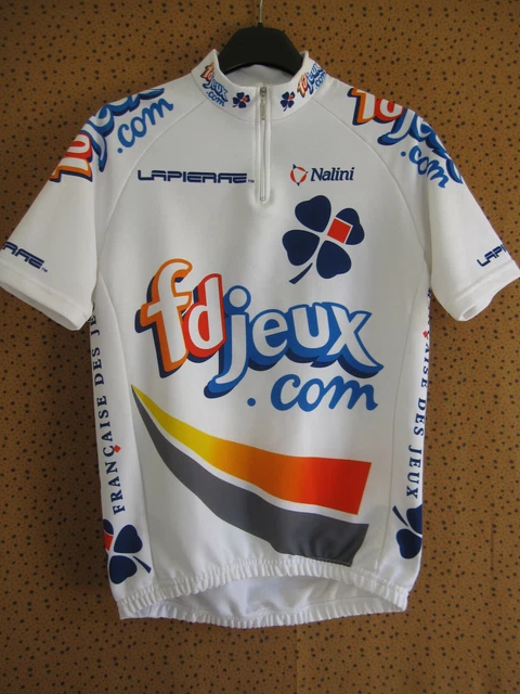Maillot cycliste Team FDJ Lapierre BTwin Jersey Francaise des jeux