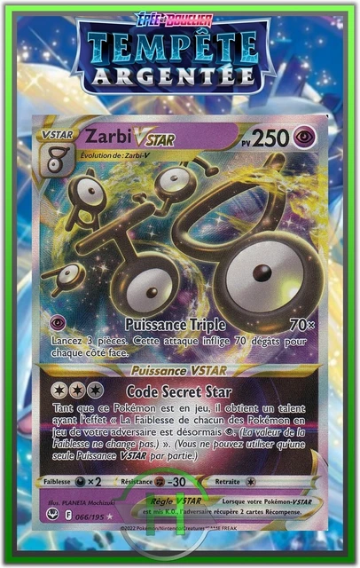 Zarbi Vstar - EB12:Silver Storm - 066/195 - French Pokemon Card