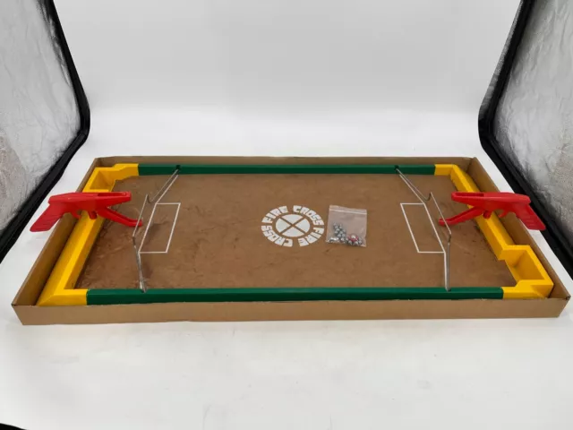 Vintage Boxed Ideal 1971 Crossfire Rapid Fire Actionspiel - komplett