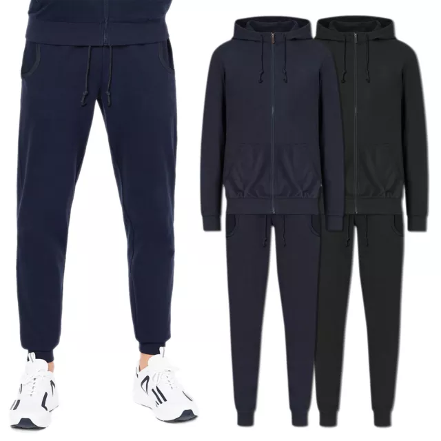 Tuta Uomo Cotone Leggero Felpa +Pantalone Maglia  Sport Fitness Palestra VEQUE