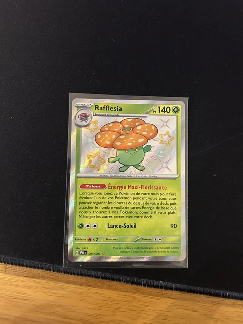 Shiny Raffle CARTE POKÉMON RAFFLESIA Shiny 094/091 - Destinée De Paldea NEUF FR EUR ...