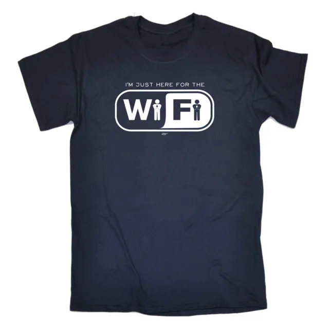 T-shirt divertente per bambini - Im Just Here For The Wifi
