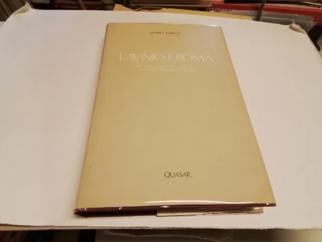 M. TORELLI, LAVINIO E ROMA, ED. QUASAR, 1984, 18d23