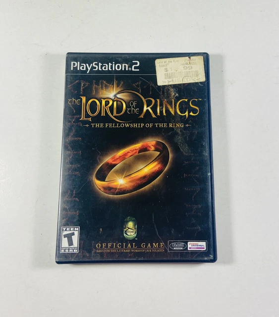 Lord of the Rings The Fellowship of the Ring (PlayStation 2 PS2 2002) ML223