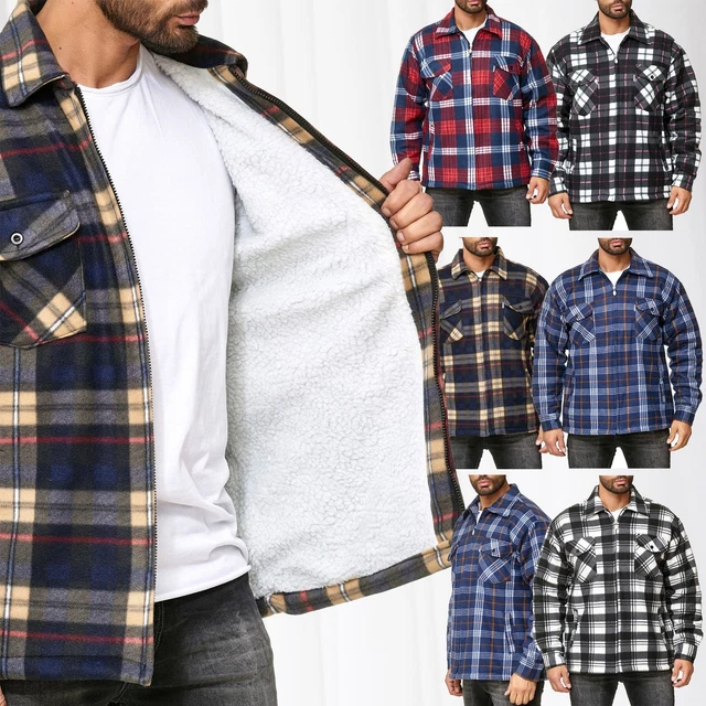 Chemise Oversize à Carreaux Homme Blend Taille XXL - Flanelle Marron, Style Bûcheron