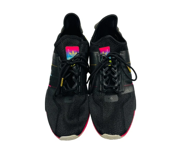 adidas gazelle silver green womens adidas NMD R1 V2 Crackled Black Red main image 0