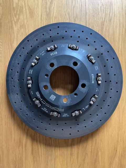 Porsche carbon ceramic brake disc set for 981 GT4 +