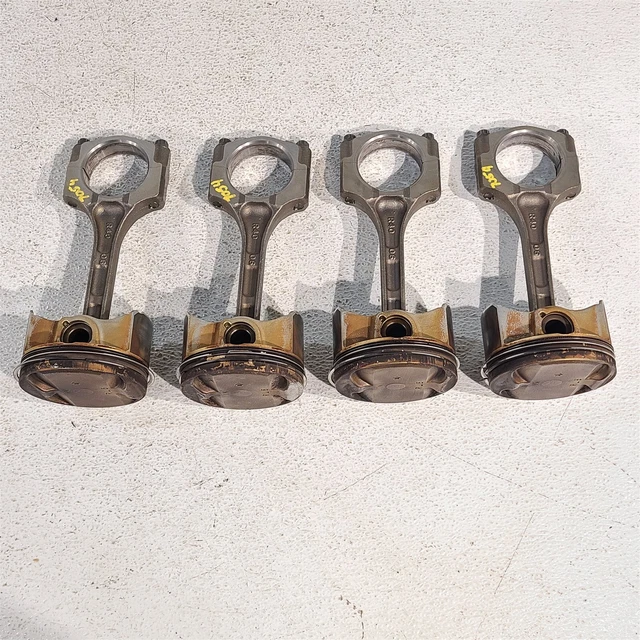 13-15 Honda Civic Si Coupe Piston & Connecting Rod set (4) Oem K24Z7 2.4L AA7054