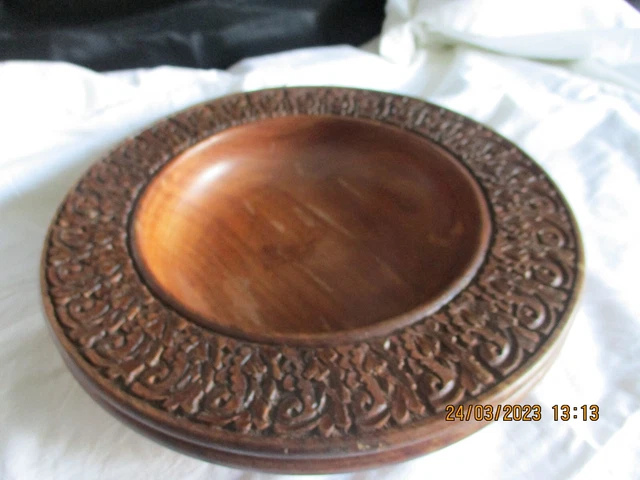 Tazón de madera indio