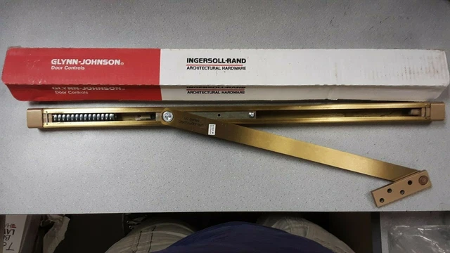Glynn-Johnson 904H Heavy Duty Surface Mount Overhead Door Stop / Holder 33-1/16"