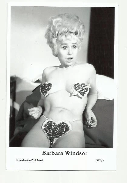 (Bx15) Barbara Windsor Swiftsure Photo Postcard (342/7) Filmstar Pin Up Glamor