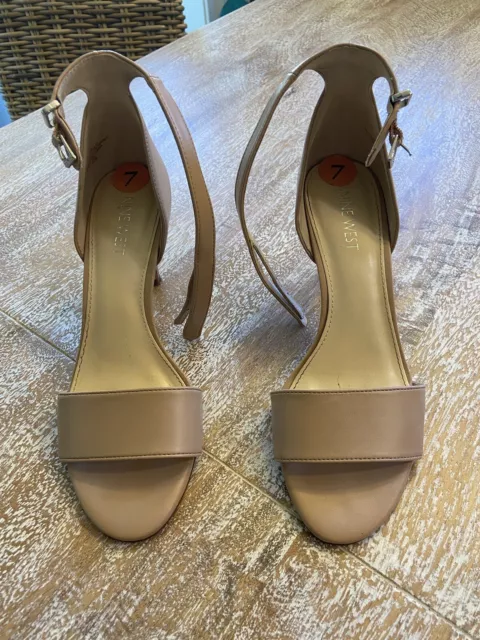 Nine West Strap Heels Size 7