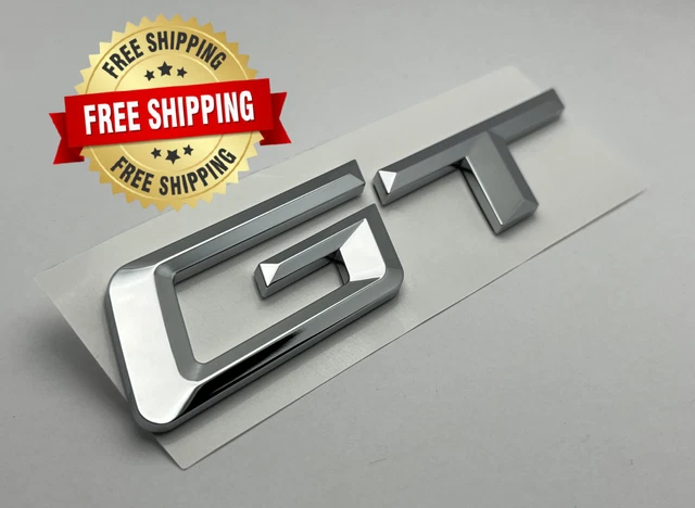Nuovo stile argento lettere numero tronco posteriore emblema distintivo...