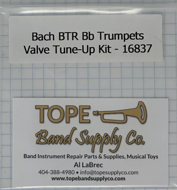 Bach BTR Series Bb Student Trumpet Valve Repair Kit