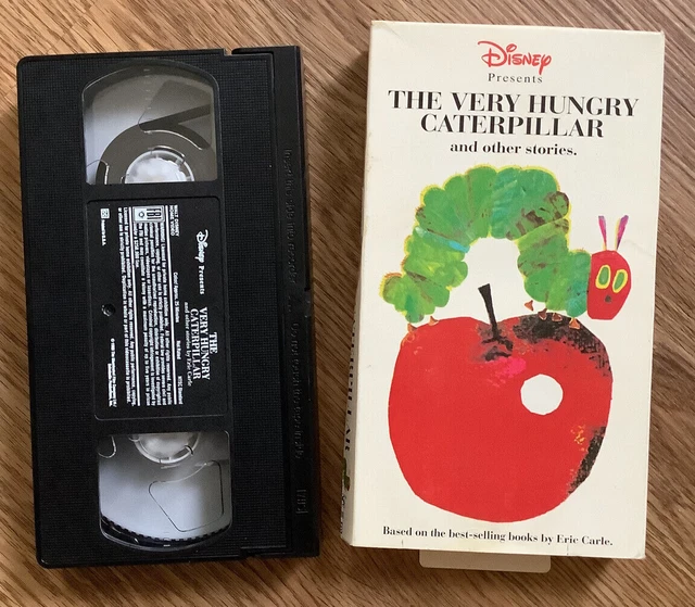 RARE! THE Very Hungry Caterpillar and Other Stories Eric Carle VHS ...