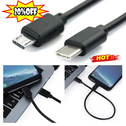 USB-C Typ C zu Micro USB Stecker Sync OTG Ladedatenübertragungskabel Kabel Good