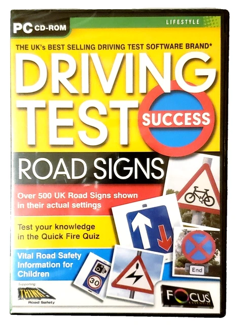 Driving Test Signing Box DRIVING TEST SUCCESS Road Signs - PC Software, New & Sealed £4.95 ...