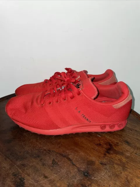 ADIDAS LA TRAINER OG in Hi Res Red Blue adidas Originals