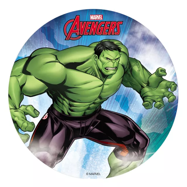 Tortenaufleger Essbare Bilder Hulk Deko 20cm Esspapier Oblate Avengers Marvel