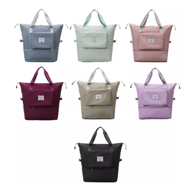 Faltbare Reisetasche Oxford Stoff Einkaufstasche für Wandern, Reisen, Sport,