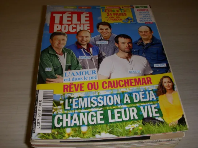 TELE POCHE 2475 15.07.2013 L'AMOUR est dans le PRE MEURTRES au PARADIS MARTINS